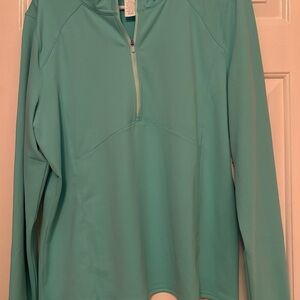 Abella Teal Long Sleeve Light Weight Jacket